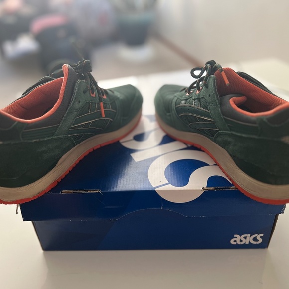 ASICS GEL LYTE III OUTDOOR PACK GREEN/ORANGE MENS SIZE 11 main image 9